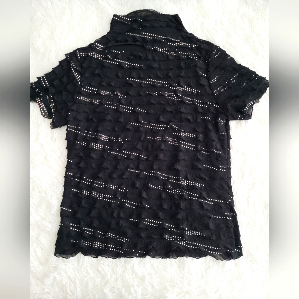 Tanjay Sparkly Top size small